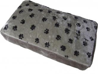 SILVIO DESIGN Hunde-Liegewiese Silvio Gr. XXL ca. 120 x 75 x 8 cm, grau 
