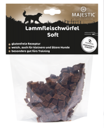 MAJESTIC Lammfleischwürfel Soft für Hunde 200 g 