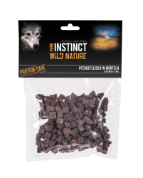 PURE INSTINCT Pferdefleisch in Würfeln für Hunde 200 g 