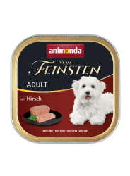 animonda VOM FEINSTEN mit Hirsch für Hunde 22 x 150 g 