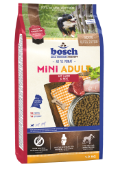 bosch MINI mit Lamm, Reis für Hunde 1 kg 