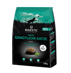 MAJESTIC gemütliche Katze mit frischem Geflügel, Fasan 1,8 kg 