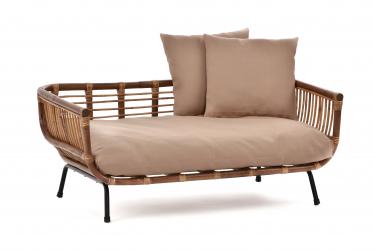 SILVIO DESIGN Hundesofa Fay 57x90x45cm in braun 