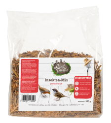 LandPartie Wildvogel Insekten-Mix getrocknet 500 g 