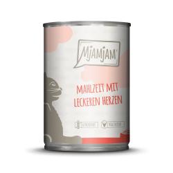 MjAMjAM mit leckeren Herzen für Katzen 6 x 400 g 