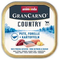 animonda GRAN CARNO COUNTRY mit Pute, Forelle und Kartoffeln für Hunde 22 x 150 g 