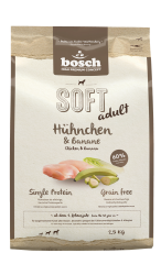 bosch SOFT mit Hühnchen, Banane für Hunde 2,5 kg 