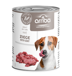 arriba mit Ziege für Hunde 6 x 800 g 