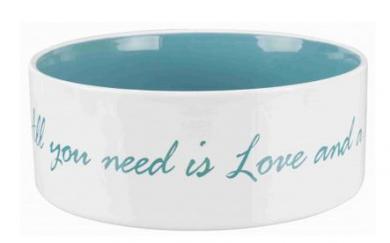 TRIXIE Honey und Hopper Keramiknapf 250 ml/ø 11 cm 