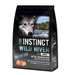 PURE INSTINCT WILD RIVER mit Lachs für Hunde 4 kg 