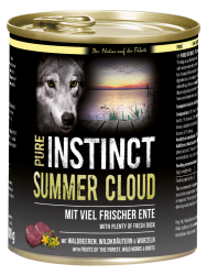 PURE INSTINCT SUMMER CLOUD mit Ente für Hunde 6 x 800 g 