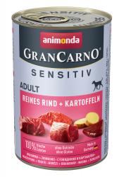 animonda GRANCARNO Sensitiv mit Rind, Kartoffeln für Hunde 6 x 400 g 