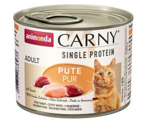 animonda CARNY Single Protein mit Pute für Katzen 6 x 200 g 