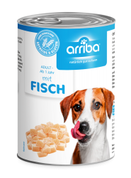 arriba mit Seefisch für Hunde 6 x 400 g 