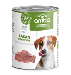 arriba mit Fasan für Hunde 6 x 800 g 