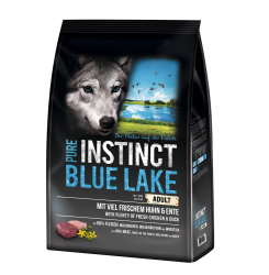 PURE INSTINCT BLUE LAKE mit Huhn, Ente für Hunde 4 kg 
