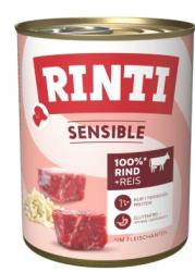 RINTI SENSIBLE mit Rind, Reis für Hunde 6 x 800 g 