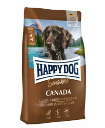 HAPPY DOG Sensible Canada mit Lachs, Kaninchen und Lamm 4 kg 