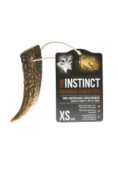 PURE INSTINCT Rothirsch-Geweihstück für Hunde XS 