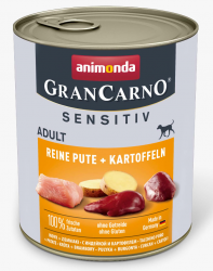 animonda GRANCARNO SENSITIV mit Pute, Kartoffeln für Hunde 6 x 800 g 