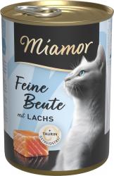 Miamor Feine Beute  mit Lachs für Katzen 12 x 400 g 