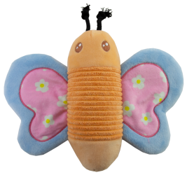 azoona® Hundespielzeug Schmetterling ca. 25cm 