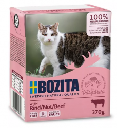 BOZITA mit Rind für Katzen 6 x 370 g 