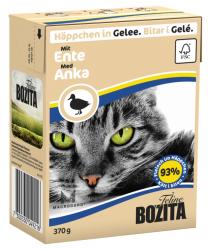 BOZITA Cat Häppchen in Gelee 6x370g Tetrapack mit Ente 