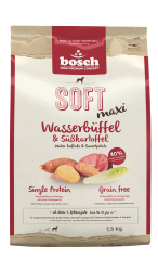 bosch SOFT maxi mit Wasserbüffel, Süßkartoffel für Hunde 2,5 kg 