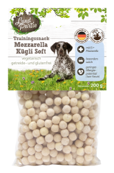 LandPartie Trainingssnack Mozzarella Kügli Soft für Hunde 200 g 
