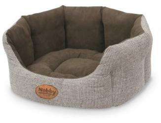 Nobby Hunde-Komfortbett Josi 65x57x22cm in kaffeebraun 