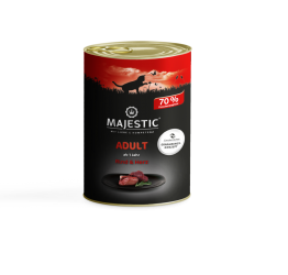 MAJESTIC mit Rind, Herz für Katzen 6 x 400 g 