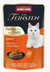 animonda VOM FEINSTEN mit Ente, Putenfilet für Katzen 18 x 85 g 