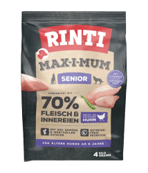 RINTI MAX-I-MUM Senior mit Huhn 4 kg 