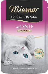 Miamor RAGOUT ROYALE mit Ente für Katzen 22 x 100 g 