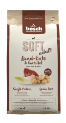 bosch SOFT mit Ente, Kartoffel für Hunde 1 kg 