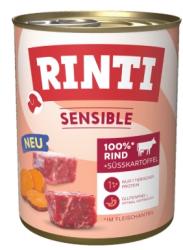 RINTI SENSIBLE mit Rind, Süßkartoffel für Hunde 6 x 800 g 