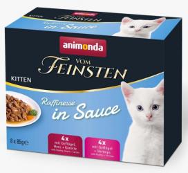 animonda VOM FEINSTEN Kitten mit Rafinesse in Sauce im Multipack 8 x 85 g 