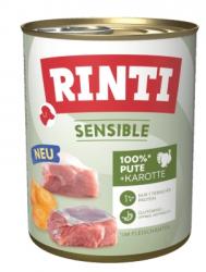 RINTI SENSIBLE mit Pute, Karotte für Hunde 6 x 800 g 