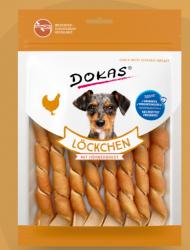 DOKAS Lökchen mit Hühnerbrust für Hunde 9 x 120 g 