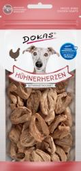 DOKAS Hühnerherzen gefriergetrocknet für Hunde 8 x 22 g 