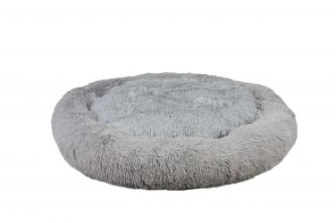 SILVIO DESIGN Kuschelinsel Luxor Ø100*15cm in grau 