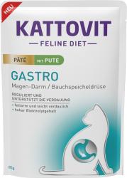 KATTOVIT Feline Diet Gastro mit Pute für Katzen 10 x 85 g 