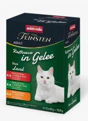 animonda Raffinesse in Gelee Varietäten vom Land für Katzen 12 x 85 g 