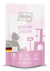 MjAMjAM mit Huhn, Wildlachs für Katzen 6 x 300 g 