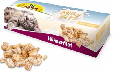 JR FARM Milky Bits Hühnerfilet für Katzen 40 g 