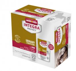 animonda Integra Protect Urinary mit Rind für Katzen 8 x 85 g 