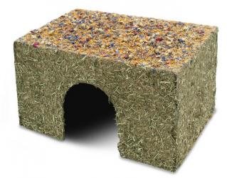 JR FARM Heu-Haus mittel mit Blüten 300g 
