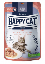 HAPPY CAT Culinary Meat mit Atlantik-Lachs  20 x 85 g 