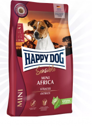 HAPPY DOG Sensible Mini Africa mit Strauß 800 g 